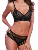 Soutien gorge et tanga noir - DG11863BLK Dreamgirl 