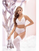 Soutien-gorge blanc et string assorti - MAL8671WHT Mapalé 