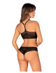 K103 Top et culotte - Noir Obsessive 