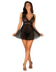 Idillia | Imperia Babydoll - Noir Obsessive 