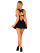 Donna Dream babydoll et String - Noire Obsessive 