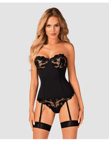 Editya corset noir Obsessive 