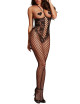 Bodystocking noir seins nus effet bustier - DG0268BLK Dreamgirl 