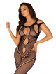 G322 Bodystocking - Noir Obsessive 