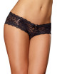 Shorty sexy taille basse noir en dentelle - DG1375BLK Dreamgirl 