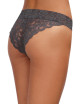 Tanga gris dentelle sexy ajouré sur l'avant - DG1435SLA Dreamgirl 