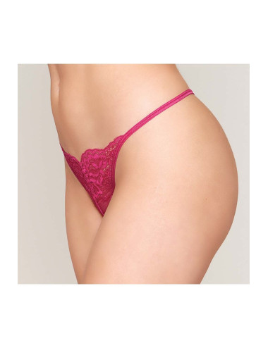 String ficelle rouge avec chaine strass - DG1497BEE Dreamgirl 