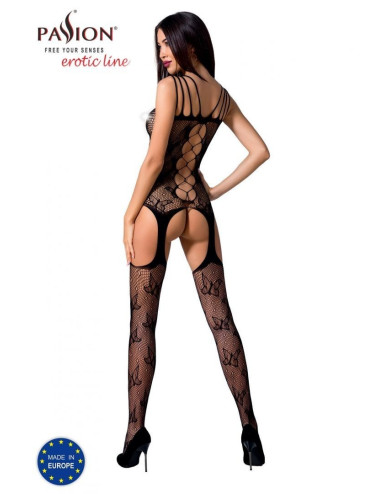 BS075B Bodystocking - Noir Passion Lingerie 