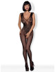 Héloïse Bodystocking Noir Obsessive 