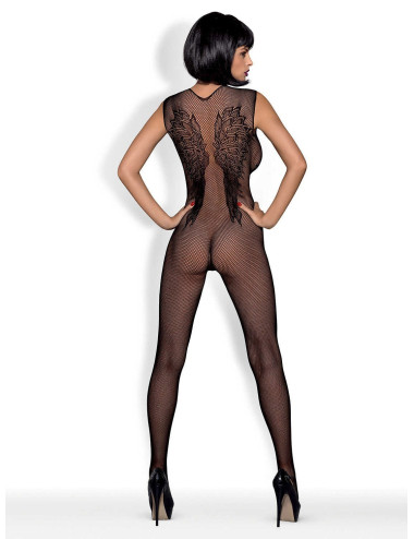 Héloïse Bodystocking Noir Obsessive 