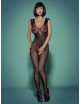 Héloïse Bodystocking Noir Obsessive 