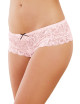 Shorty ouvert vieux rose court en dentelle - DG7177VPK Dreamgirl 